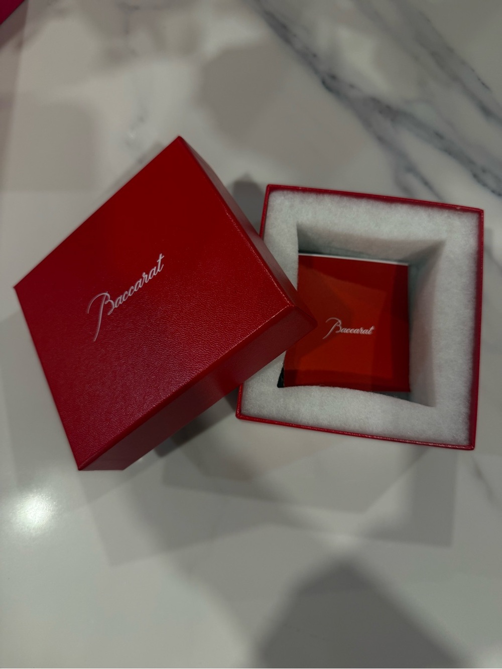 Baccarat Red Box with Script Logo - Picture 5 of 15